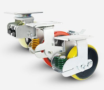 Shock Absorbing Casters