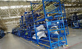 A certain automobile parts factory in China adopts a lean production model in automobile production