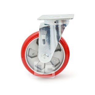 DS32 Series Aluminum Core Polyurethane Tread Swivel Caster